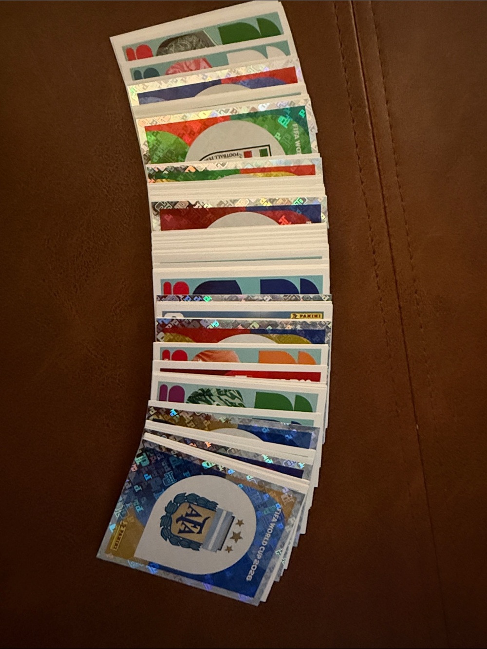 100 (like new) Panini FIFA World Cup 2026 stickers